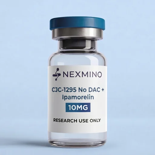 CJC-1295 / Ipamorelin research peptide vial